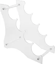 KOMBIUDA Flash Display Stand Flashlight Stand Holder for Flashlights Convenient Flashlight Display Stand Flashlight Displaying Rack Display Stands for Flashlight Transparent Acrylic