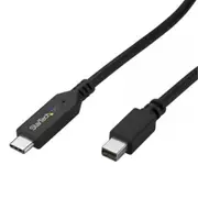StarTech.com CDP2MDPMM6B 4K 60Hz USB-C to Mini DisplayPort Cable - 1.8m (6ft) - Black USB 3.1 - USB-C to mDP [CDP2MDPMM6B]