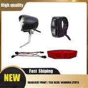 Ebike Front Rear Light Set 12V-72V with DK226 Light Horn Turning Switch Lamp