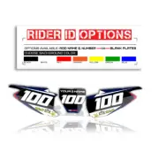 18 2019 2020 2021 2022 2023 Husqvarna TC 85 NUMBER PLATE GRAPHICS FACTORY DECALS