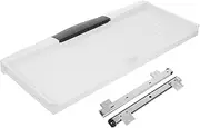 BUTIFULSIC Ergonomic Adjustable Keyboard Tray with Slide Out Bracket for Office Desk Heavy Duty Computer Keyboard Stand with Integrated Pen Holder for Organized Workspace