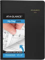 2025 Appointment Book Planner, Daily, Two Person Group Planner, 8" X 11", Large,
