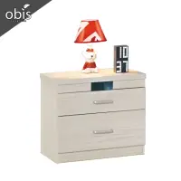 在飛比找momo購物網優惠-【obis】夏緹絲床頭櫃/收納櫃