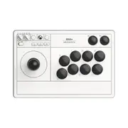 8BitDo Arcade Stick Wired/Wireless Gaming Controller for Xbox/Windows White