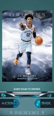 2019-20 Panini Origins Ja Morant Rookie Card (digital)