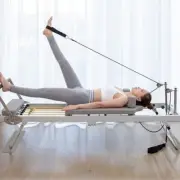 Foldable Pilates Reformer Workout Machine Exercise Yoga Latex resistance Grey