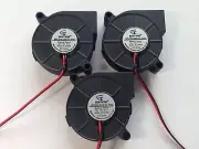 12V 50mm Blower Fan 5015 50mm x 15mm Turbo Cooling 3D Printer Rep Rap 2pin 3 Pcs