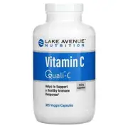 2 X Lake Avenue Nutrition, Vitamin C, Quali-C, 1,000 mg, 365 Veggie Capsules