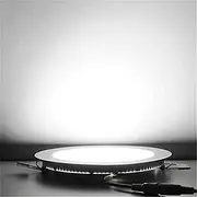 LED Ultra thin Downlight Lamp 3W 6W 9W Led Ceiling Recessed Grid Downlight Slim Round Panel Light