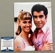 OLIVIA NEWTON JOHN "Grease" Hand Signed 8"x10" Photo 2 + Beckett *Buy Genuine*