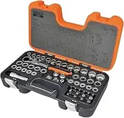 Bahco Pass Through Socket Set with Flexi Head Ratchet