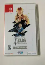 Legend of Zelda Breath of the Wild Expansion Pass Display Switch Promo Game Case