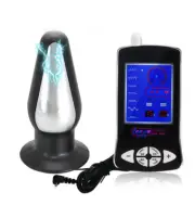 E-Stim Pulse Electr Shocking Silicone Plug Host Therapy Devices