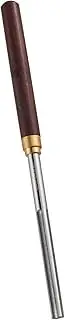 Guitar Fret Crowning File Fret Repag Tools with 4 Size Edges Narrow/Medium/Wide Notch Edges and Flat Edges Wood Handle Luthier Tools for Guitars Ukuleles Bass Banjo Mandolin ALKOY