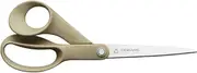 Fiskars 8" Recycled Fabric Scissors - Sustainable and Sharp Craft Scissors for Sewing - Craft and Fabric Cutting - Beige