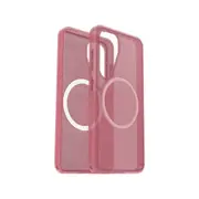 OtterBox Symmetry Magnets Phone Case for Samsung GS25 - Clear/Pink