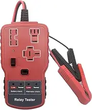 Relay Tester - Auto Relay Diagnostic Tool | Portable Small Radiant Tester Kit | Car Battery Checker Tools with Clips for Auto Repairing | Portable Electrical Accessories