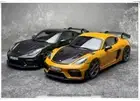 Norev 1:18 Porsche 718 GT4 Spyder RS 2023 Diecast Model Cars Toys Gifts Display