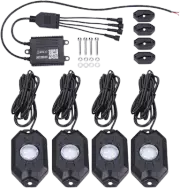 BRITE-LITES LED Rock Light Kit - RGB and Bluetooth BL-RGBROCK4