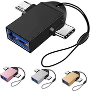 4pcs Type C to USB Adapter Compatible with Type-c Devices USB C to USB 3.0 OTG Converter Portable Converter for Office Home