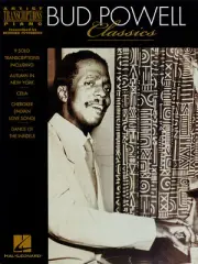 Bud Powell Classics Jazz Piano Solo Sheet Music 9 Solos Hal Leonard Book