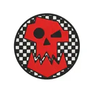 Orc Logo Patch Embroidered Iron-On Applique Chapter Badge Gaming Table-Top