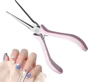 Tweezers,Nail Tweezers - Nail Shaping Pliers, Tools,Nail Shaper,Pinch Tool, Manicure Nail Clips, PE