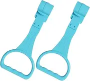Walking Assistant 2pcs Plastic Crib Pull Rings Toddler Standing Support Pull up Rings Portable Toy