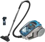 Bagless Cylinder Vacuum Cleaner 1.8L, Carpet and Hard Floor Cleaner, Lightweight and Low Noise, HEPA Filter, Extendable Hose, Comes with Attachments