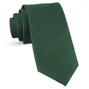 Extra Long Ties For Men Woven Big and Tall Tie Mens Ties : XL Emerald Green