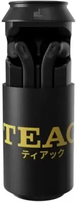 Teac True Wireless Stereo Fusion Ear Buds 5.0 Bluetooth, Black