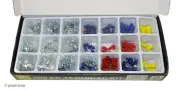 ELECTRICAL TERMINAL KIT – 500-pc set – ring, bullet, hook, spade, and more