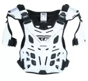 Fly Revel Roost Guard Armour Offroad Adult White