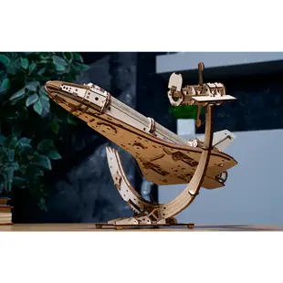 Ugears｜NASA 發現號太空船｜拼圖免電力自走模型 木製模型 DIY 立體拼圖 烏克蘭 拼圖 組裝模型 太空船