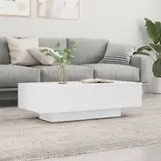 Coffee Table Rectangular Side Table Accent Sofa Table Engineered Wood vidaXL