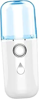 BIUDECO Mini Face Humidifier Facial Steamer for Face Portable Beauty Instrument Handheld Charged Random Style