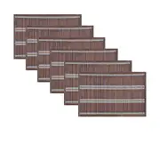 Set of 6 Victoria Bamboo Table Placemats 30 x 45cm