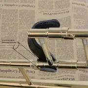 Trombone Hand Rest, Hand Guard, Musical Instrument Accessories, Convenient to Play, Breathable and Comfortable Black
