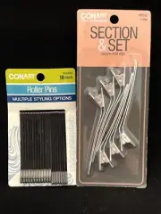 Conair Roller Pins & Section Clips Bundle