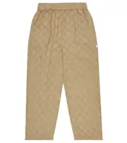 [The New Society] The New Society Waffle-knit cotton pants Y 8 green