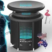 Deep Modality - Ice Bath, Cold Plunge Tub, Ice Bath Tub, Ice Pod, Ice Baths at Home, Cold Pod, Cold Tub, Ice Tub, Ice Barrel, Water Chiller connectivity for Premium Cold Plunge Bath Tub - Black