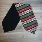 Green & Red striped Christmas Table runner Handmade 44" x 9.25" boutique NEW