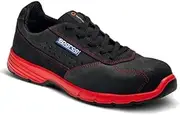 Sparco Unisex's 0751940nrrs Challenge Shoes Black/Red Size 40, Multicoloured, 42/50 EU, Multicoloured, 42/50 EU