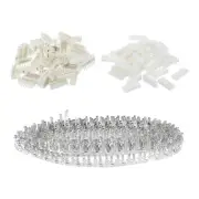 2.54mm Connector 8 Pin Male Female Header Right Angle Housing Crimp DIP 50 Set