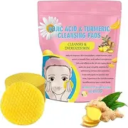 Turmeric Kojic Acid Essential Pads,Turmeric Kojic Acid Pads,Turmeric and Kojic Acid Pads,Phor Essentials Kojic Acid Turmeric Pads,Phor Essentials Kojic Acid And Turmeric Cleansing Pad (80Pcs)