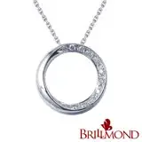 在飛比找遠傳friDay購物優惠-【BRILLMOND JEWELRY】環繞放射美鑽墜(18K