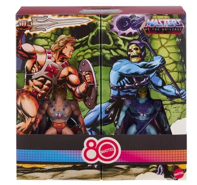 IN-HAND Masters of the Universe Origins Retro Punching He-Man Skeletor 80th Set
