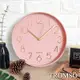 TROMSO 紐約時代玫瑰金靜音時鐘-時代粉紅金