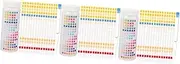 ULTECHNOVO 3sets Water Testing Kit 16 in 1 for Drinking Water Indoor Plants Home Test Strips 50pcs*3