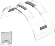 Vertical Laptop Holder,Desktop Laptop Organizer,Desktop Notebook Dock,Acrylic Vertical Laptop Stand,Non Slip Acrylic Laptop Holder for Home Office